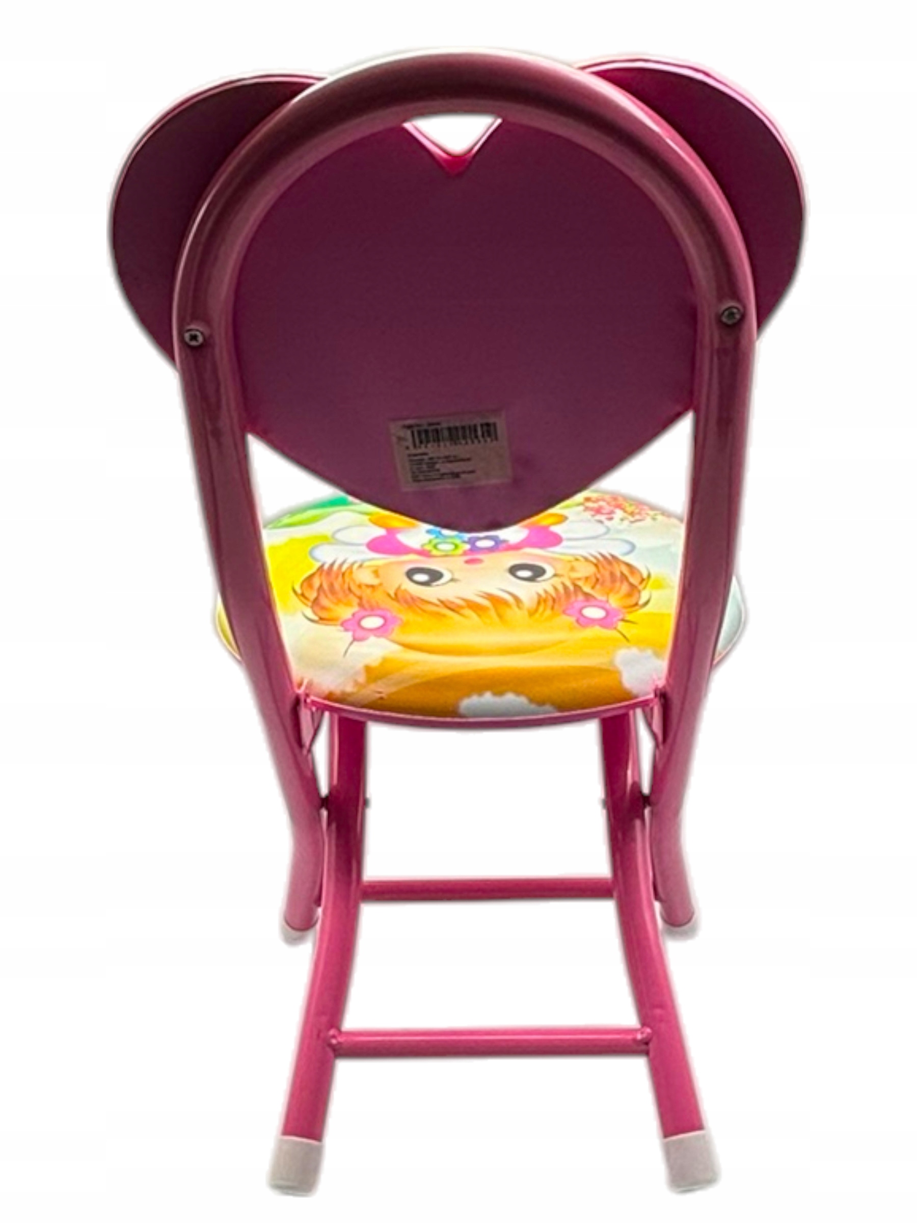 Παιδικό Αναδιπλούμενο Καρεκλάκι με Πλάτη σε Σχήμα Καρδιά - 36 x 26 x 48 cm Παιδικό Αναδιπλούμενο Καρεκλάκι με Πλάτη σε Σχήμα Καρδιά - 36 x 26 x 48 cm