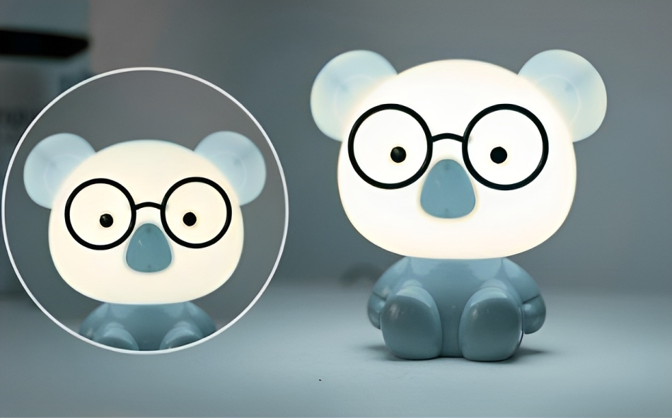 Παιδικό Διακοσμητικό Φωτιστικό Πορτατίφ LED - Ζωάκι με Γυαλιά - 21 cm Παιδικό Διακοσμητικό Φωτιστικό Πορτατίφ LED - Ζωάκι με Γυαλιά - 21 cm