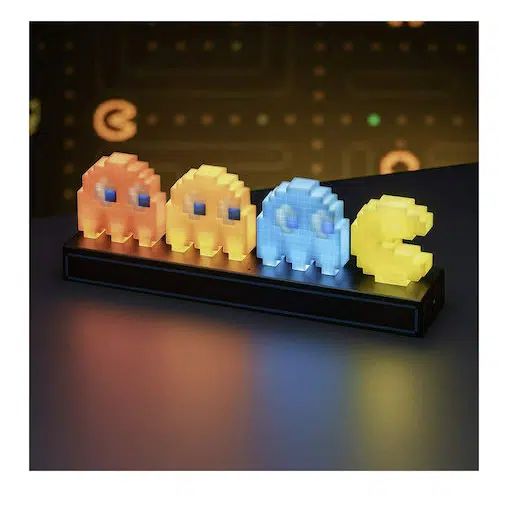 Παιδικό Διακοσμητικό Led Φωτιστικό Pac Man and Ghosts 30x10cm Πολύχρωμο Παιδικό Διακοσμητικό Led Φωτιστικό Pac Man and Ghosts 30x10cm Πολύχρωμο