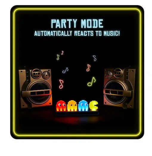 Παιδικό Διακοσμητικό Led Φωτιστικό Pac Man and Ghosts 30x10cm Πολύχρωμο Παιδικό Διακοσμητικό Led Φωτιστικό Pac Man and Ghosts 30x10cm Πολύχρωμο