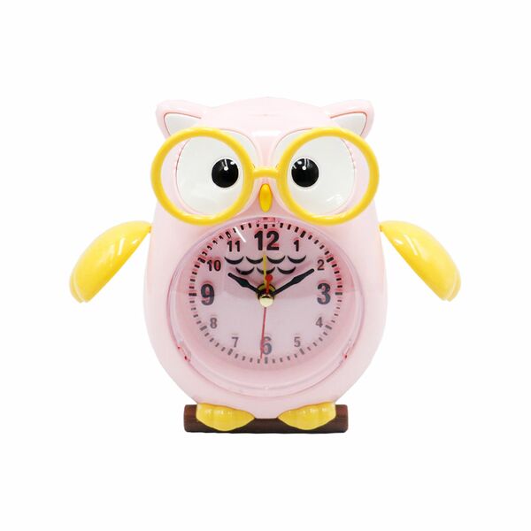 Παιδικό Επιτραπέζιο Ρολόι Μπαταρίας με Ξυπνητήρι σε Σχήμα Κουκουβάγιας Παιδικό Επιτραπέζιο Ρολόι Μπαταρίας με Ξυπνητήρι σε Σχήμα Κουκουβάγιας
