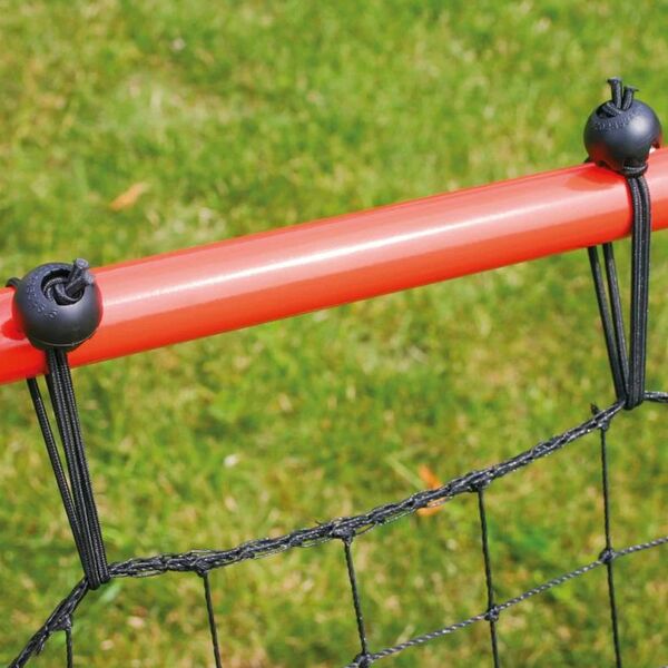 Παιδικό Φορητό Τέρμα Ποδοσφαίρου από Μέταλλο με Δίχτυ και Γάντζους 100×100εκ Κόκκινο-Μαύρο Παιδικό Φορητό Τέρμα Ποδοσφαίρου από Μέταλλο με Δίχτυ και Γάντζους 100×100εκ Κόκκινο-Μαύρο