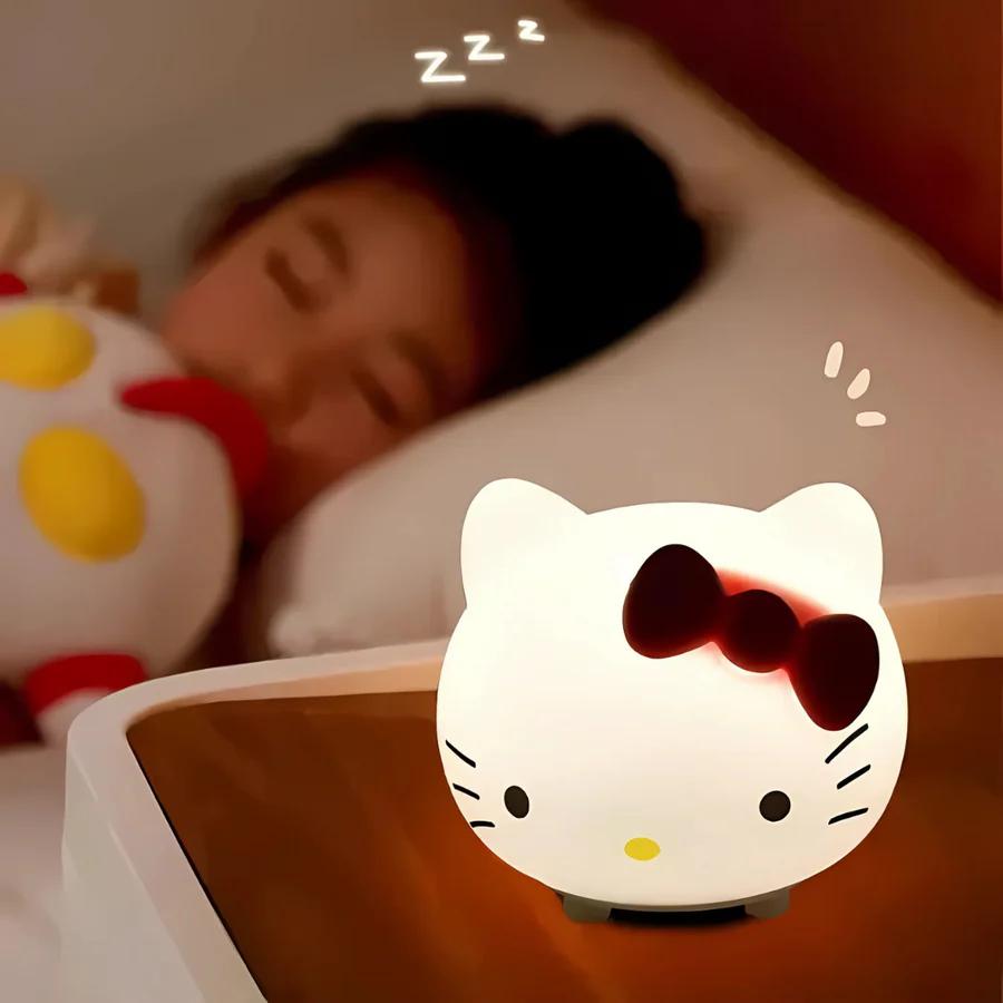Παιδικό Φωτιστικό Νυκτός τύπου Hello Kitty από Σιλικόνη – Ζεστός Φωτισμός για Ήρεμο Ύπνο Παιδικό Φωτιστικό Νυκτός τύπου Hello Kitty από Σιλικόνη – Ζεστός Φωτισμός για Ήρεμο Ύπνο