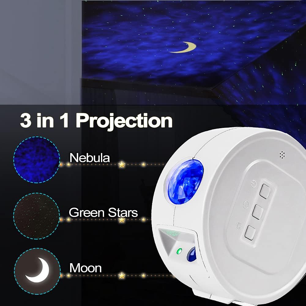 Παιδικό Φωτιστικό με Εφέ Προβολής Του Έναστρου ουρανού - LED Star Light Projector Παιδικό Φωτιστικό με Εφέ Προβολής Του Έναστρου ουρανού - LED Star Light Projector
