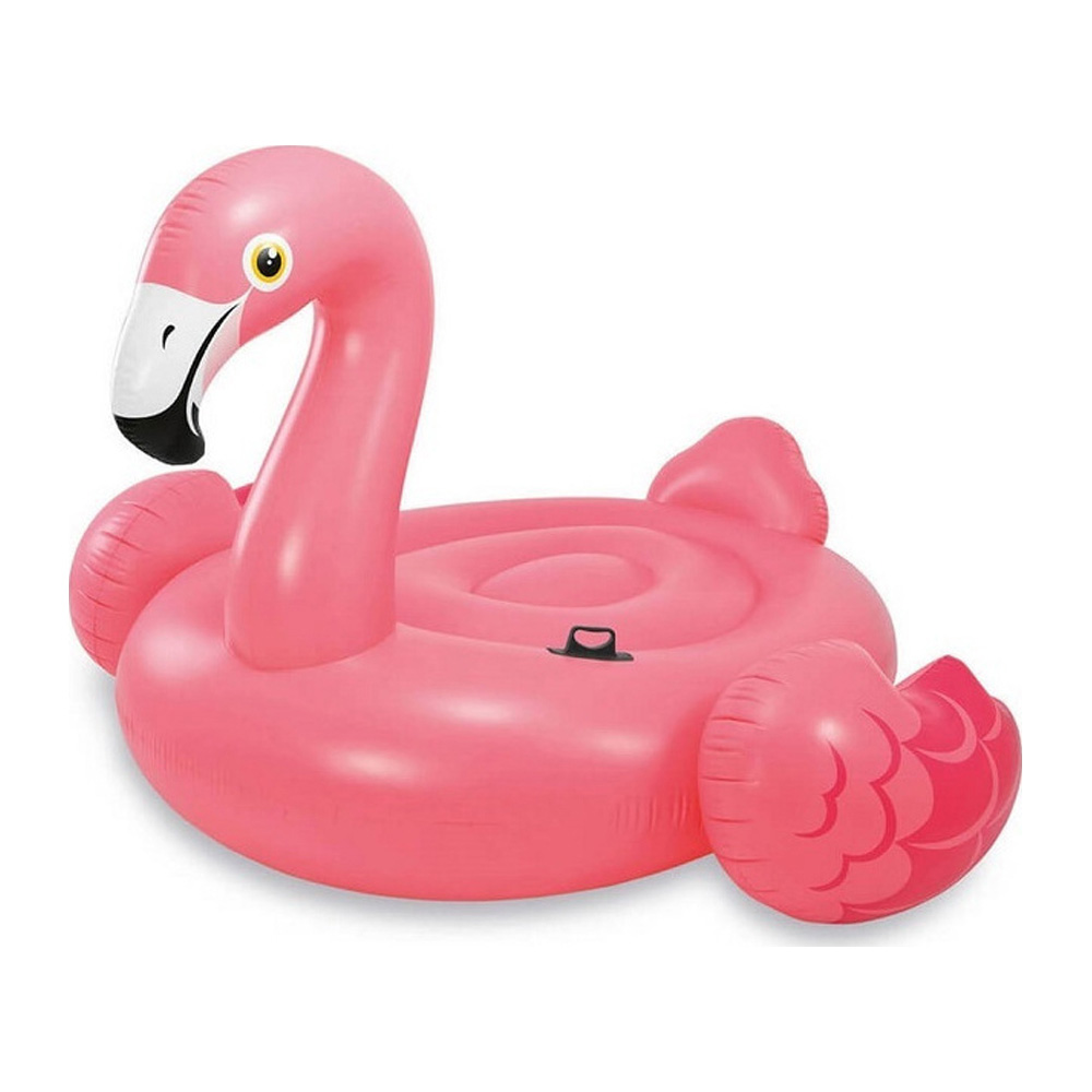 Παιδικό Φουσκωτό Θαλάσσης Φλαμίνγκο με Χειρολαβές INTEX Ride On Flamingo 147x140x94cm Παιδικό Φουσκωτό Θαλάσσης Φλαμίνγκο με Χειρολαβές INTEX Ride On Flamingo 147x140x94cm