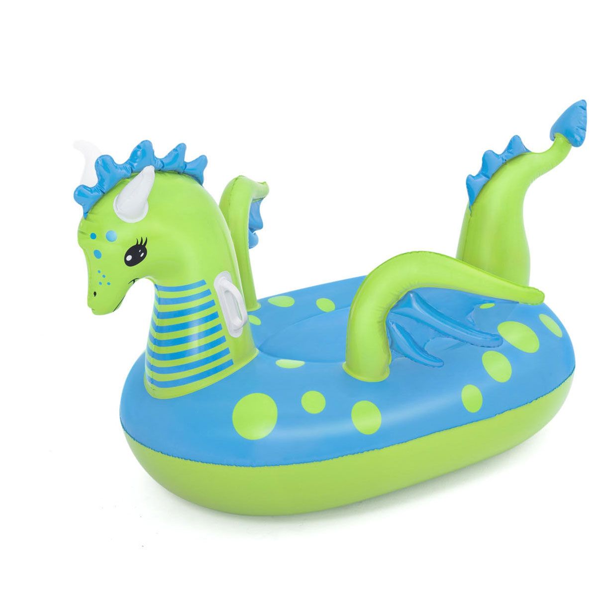 Παιδικό Φουσκωτό Θαλάσσης Πράσινος Δράκος με Χειρολαβές 134cm Ride On - BestWay Παιδικό Φουσκωτό Θαλάσσης Πράσινος Δράκος με Χειρολαβές 134cm Ride On - BestWay