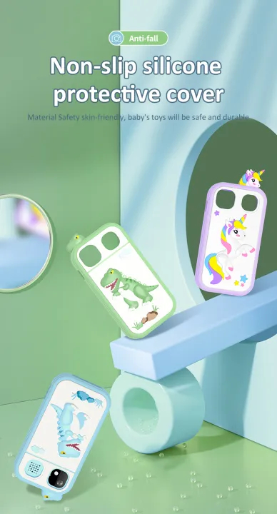 Παιδικό Κινητό Τηλέφωνο με Κάμερα, Οθόνη Αφής & Παιχνίδια 6+ Παιδικό Κινητό Τηλέφωνο με Κάμερα, Οθόνη Αφής & Παιχνίδια 6+