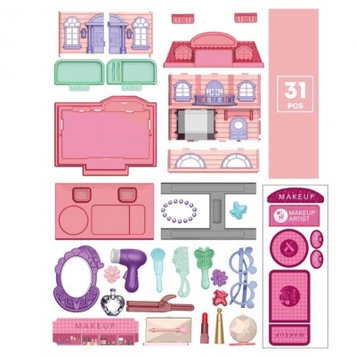 Παιδικό Παιχνίδι Σετ Σπίτι-Δωμάτιο Μακιγιάζ Παιδικό Παιχνίδι Σετ Σπίτι-Δωμάτιο Μακιγιάζ