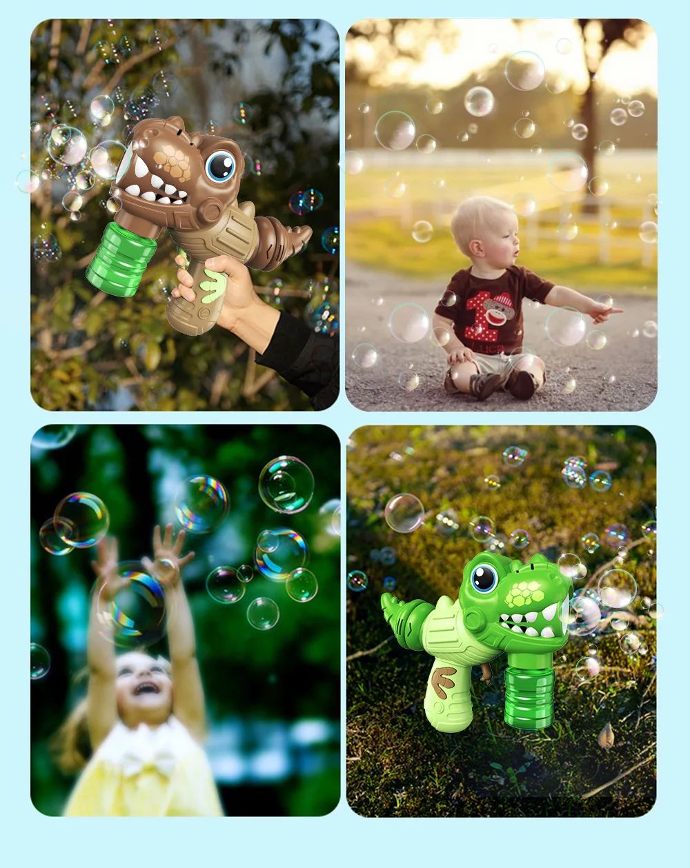 Παιδικό Παιχνίδι Συσκευή για Φυσαλίδες “Δεινόσαυρος” 23cm για Άπειρες Πολύχρωμες Σαπουνόφουσκες 3+ετών – Καφέ Παιδικό Παιχνίδι Συσκευή για Φυσαλίδες “Δεινόσαυρος” 23cm για Άπειρες Πολύχρωμες Σαπουνόφουσκες 3+ετών – Καφέ