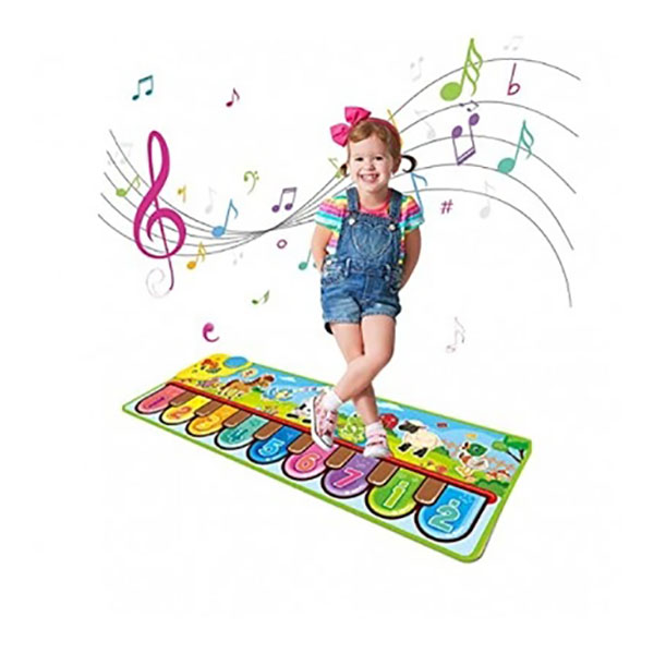 Παιδικό Πιάνο Δαπέδου με Σχέδιο Ζωάκια 85x30cm Παιδικό Πιάνο Δαπέδου με Σχέδιο Ζωάκια 85x30cm