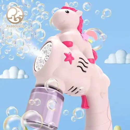 Παιδικό Πιστόλι Χειρός Μονόκερος με LED για Μπουρμπουλήθρες Unicorn Παιδικό Πιστόλι Χειρός Μονόκερος με LED για Μπουρμπουλήθρες Unicorn