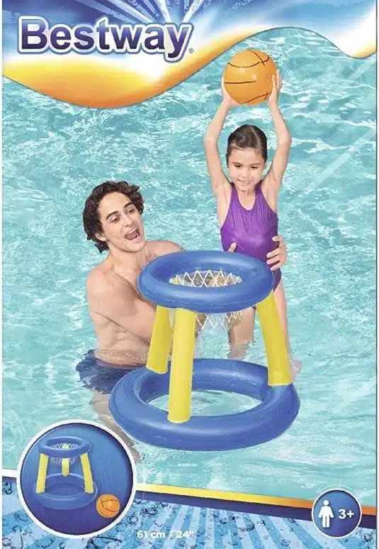 Παιδικό Σετ Μπασκέτας Θαλἀσης - Πισίνας με Μπάλα - Μπασκέτα Νερού Παιδικό Σετ Μπασκέτας Θαλἀσης - Πισίνας με Μπάλα - Μπασκέτα Νερού