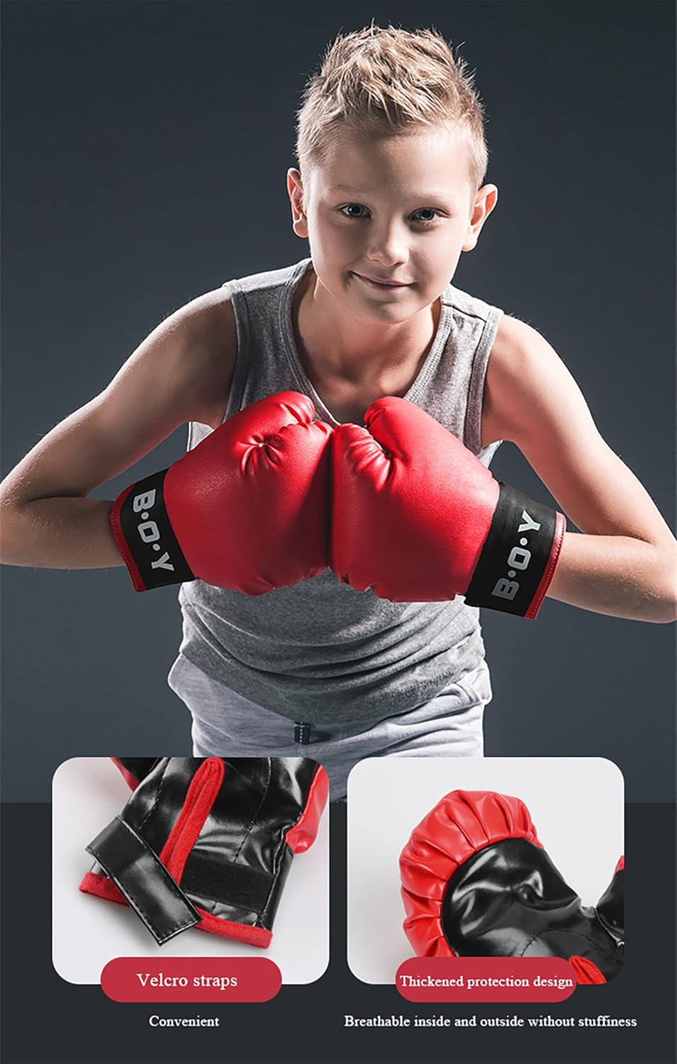 Παιδικό Σετ Πυγμαχίας με Σάκο, Γάντια & Πλατφόρμα για Σταθερότητα Παιδικό Σετ Πυγμαχίας με Σάκο, Γάντια & Πλατφόρμα για Σταθερότητα