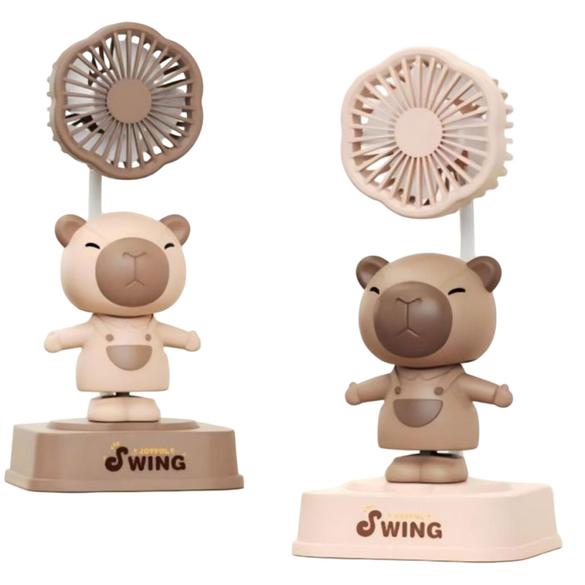 Παιδικό USB Ανεμιστηράκι με Κινούμενη Φιγούρα Capybara Παιδικό USB Ανεμιστηράκι με Κινούμενη Φιγούρα Capybara