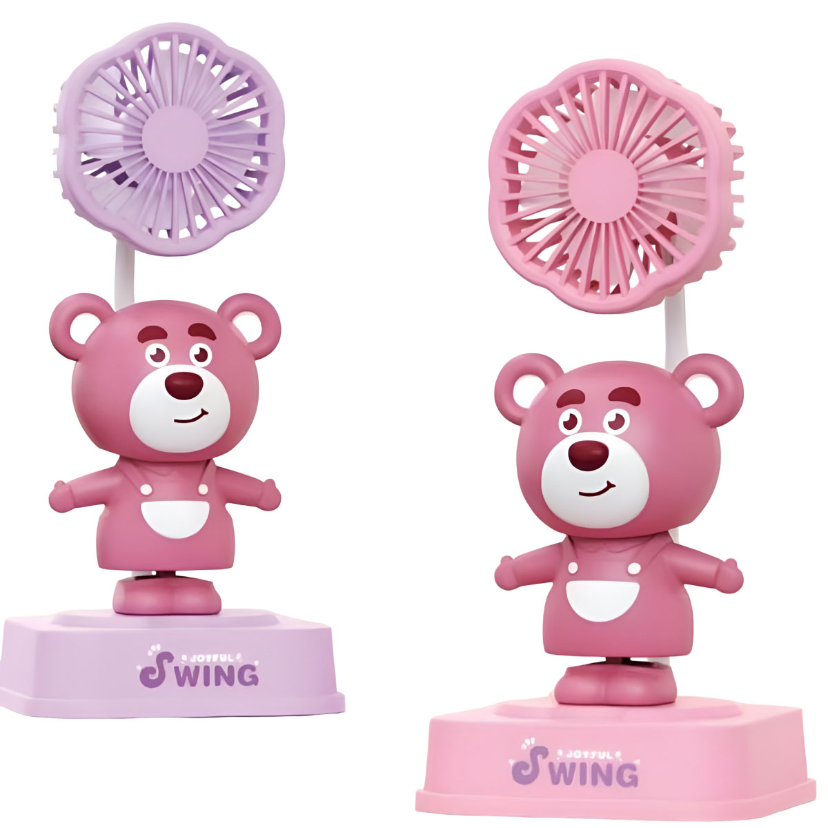 Παιδικό USB Ανεμιστηράκι με Κινούμενη Φιγούρα τύπου Lotso Παιδικό USB Ανεμιστηράκι με Κινούμενη Φιγούρα τύπου Lotso