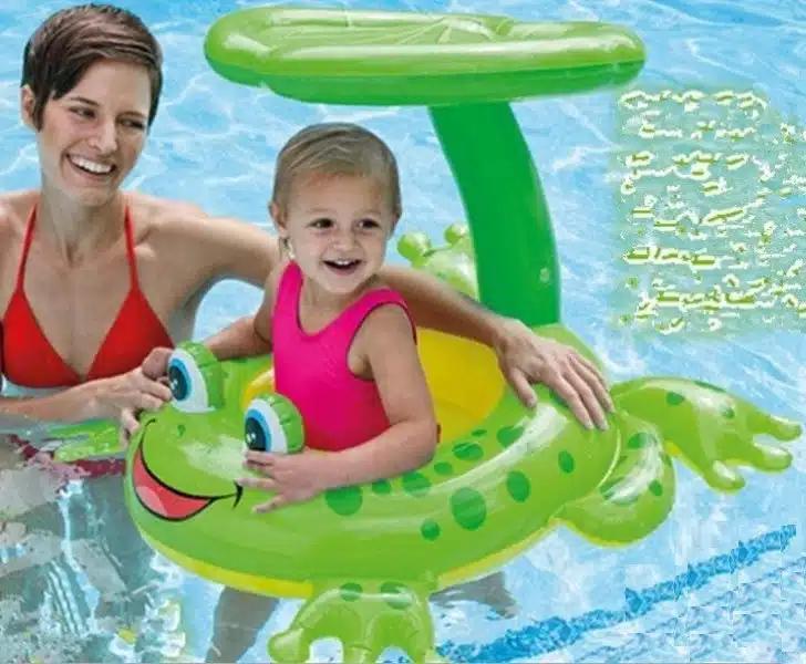 Παιδικό - Βρεφικό Σωσίβιο Κάθισμα Βατραχάκι Με Σκίαστρο Παιδικό - Βρεφικό Σωσίβιο Κάθισμα Βατραχάκι Με Σκίαστρο