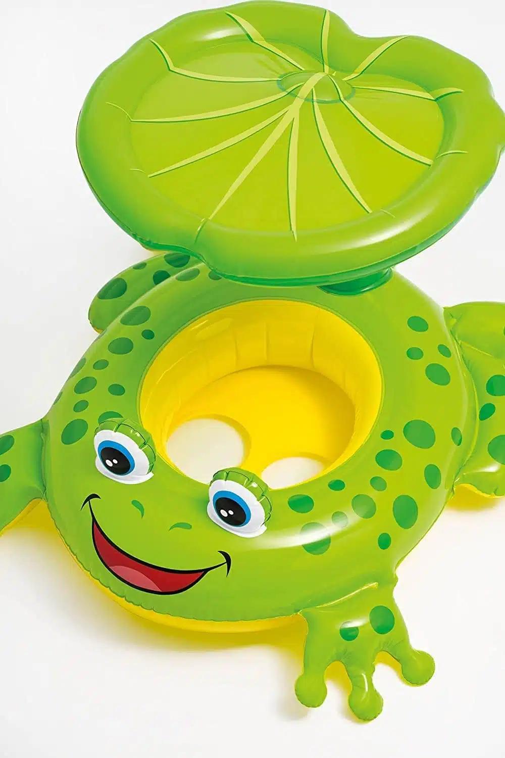 Παιδικό - Βρεφικό Σωσίβιο Κάθισμα Βατραχάκι Με Σκίαστρο Παιδικό - Βρεφικό Σωσίβιο Κάθισμα Βατραχάκι Με Σκίαστρο