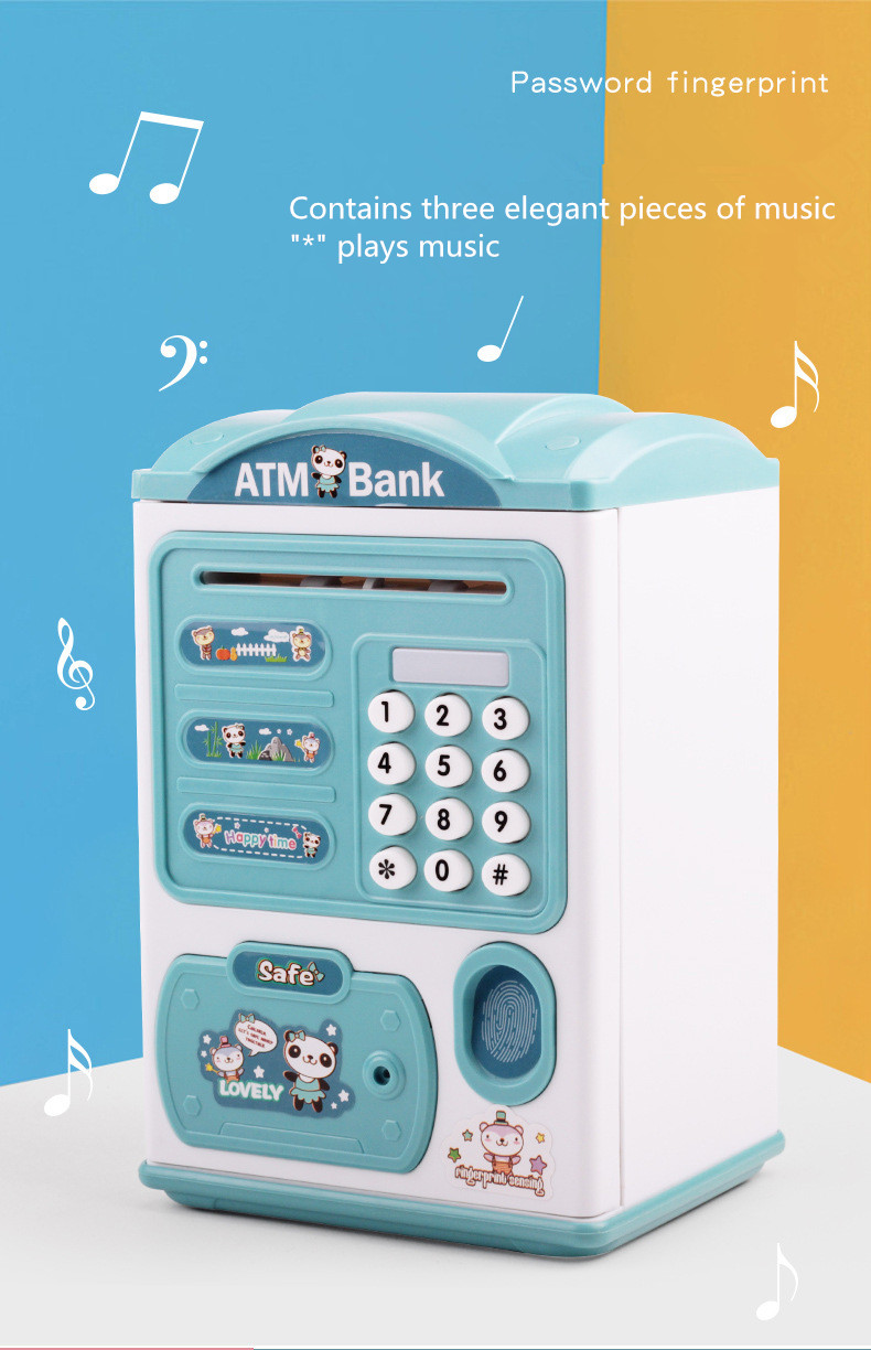 Παιδικός Κουμπαράς Χρηματοκιβώτιο - ATM Γατάκι με Κωδικό Πρόσβασης, Δακτυλικό Αποτύπωμα και Μετρητή Κερμάτων Παιδικός Κουμπαράς Χρηματοκιβώτιο - ATM Γατάκι με Κωδικό Πρόσβασης, Δακτυλικό Αποτύπωμα και Μετρητή Κερμάτων
