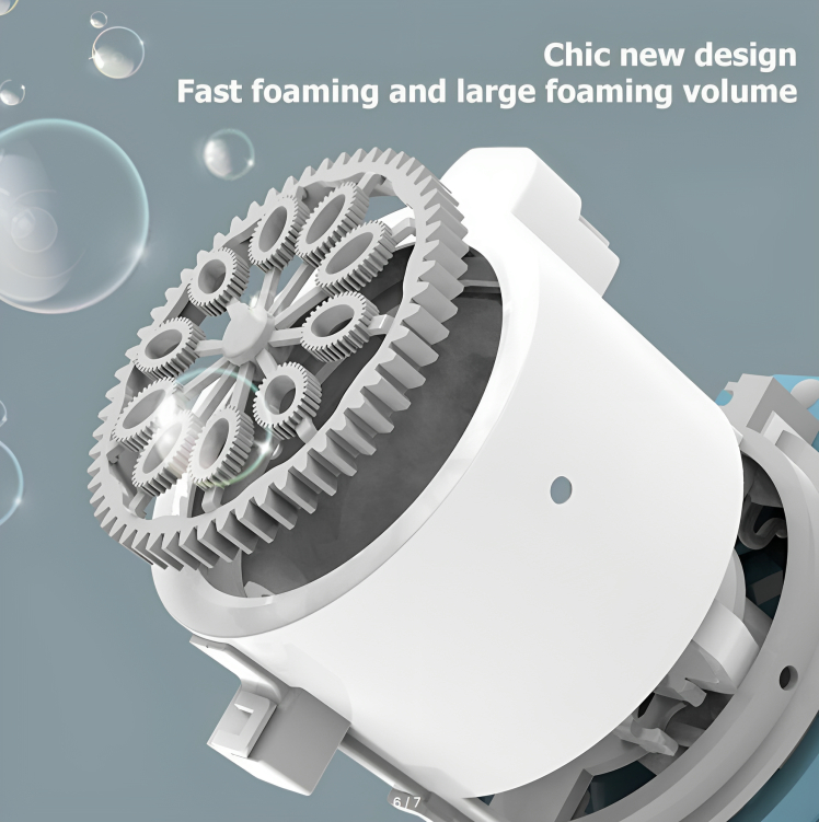 Παιχνίδι Όπλο για Σαπουνόφουσκες - Μπαζούκα Φυσαλίδων με Φωτισμό LED Παιχνίδι Όπλο για Σαπουνόφουσκες - Μπαζούκα Φυσαλίδων με Φωτισμό LED