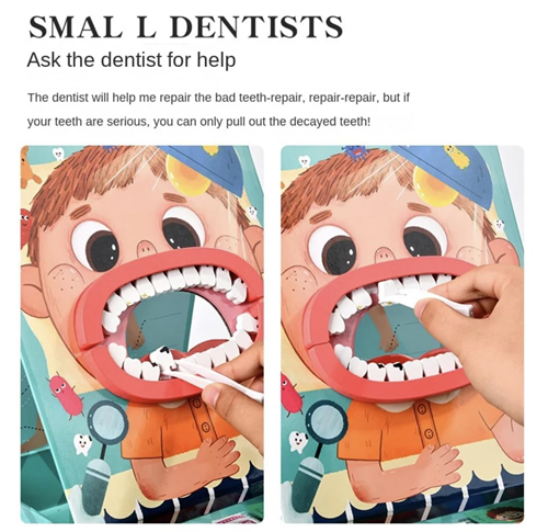 Παιχνίδι-Παιδικό Ιατρικό Σετ Οδοντιάτρου για 3+ Ετών Παιχνίδι-Παιδικό Ιατρικό Σετ Οδοντιάτρου για 3+ Ετών