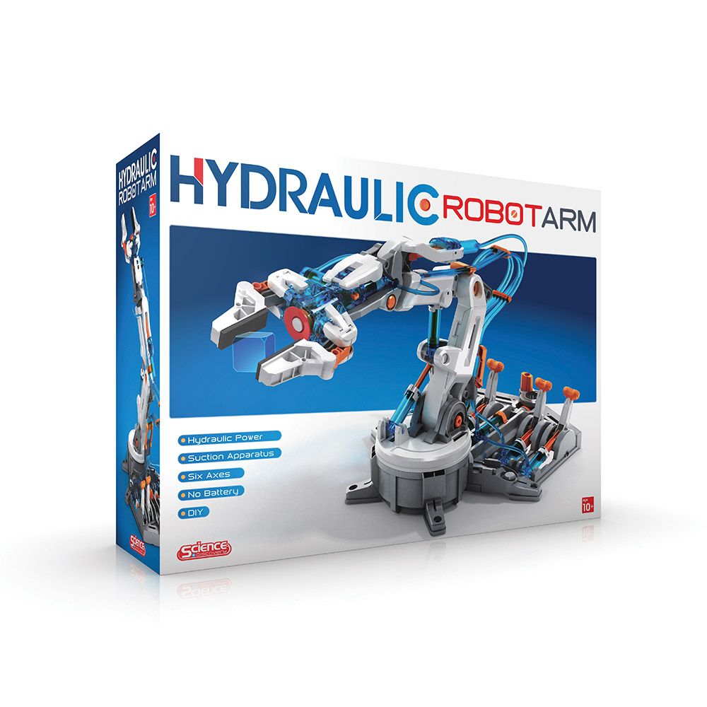 Πανέξυπνος STEM Ρομποτικός Βραχίονας - The Source Hydraulic Robot Arm Πανέξυπνος STEM Ρομποτικός Βραχίονας - The Source Hydraulic Robot Arm