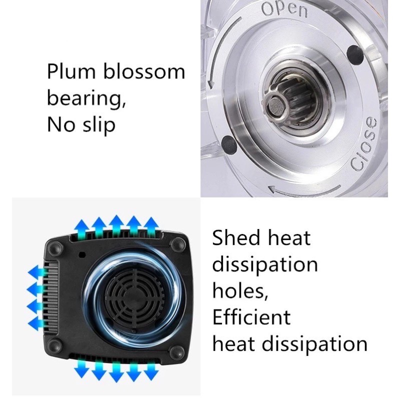 Πανίσχυρο Multi Μπλέντερ SOKANY 4500W με Χωρητικότητα 2.5lt για Smoothies Πανίσχυρο Multi Μπλέντερ SOKANY 4500W με Χωρητικότητα 2.5lt για Smoothies