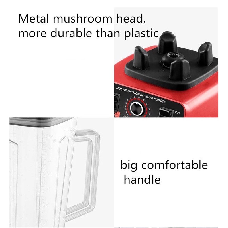 Πανίσχυρο Multi Μπλέντερ SOKANY 4500W με Χωρητικότητα 2.5lt για Smoothies Πανίσχυρο Multi Μπλέντερ SOKANY 4500W με Χωρητικότητα 2.5lt για Smoothies