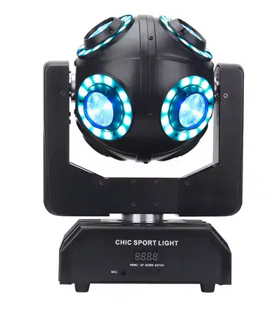 Περιστρεφόμενη Φωτιστική Κεφαλή Moving Head 12 LED – 120W Περιστρεφόμενη Φωτιστική Κεφαλή Moving Head 12 LED – 120W