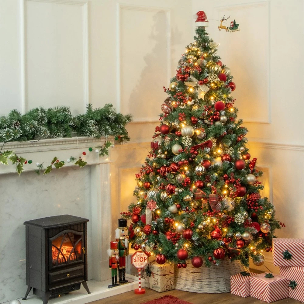 Περιστρεφόμενη Κορυφή Δέντρου με Σκούφο Άγιου Βασίλη, LED και Μουσική – Σετ 10 Τεμαχίων Περιστρεφόμενη Κορυφή Δέντρου με Σκούφο Άγιου Βασίλη, LED και Μουσική – Σετ 10 Τεμαχίων