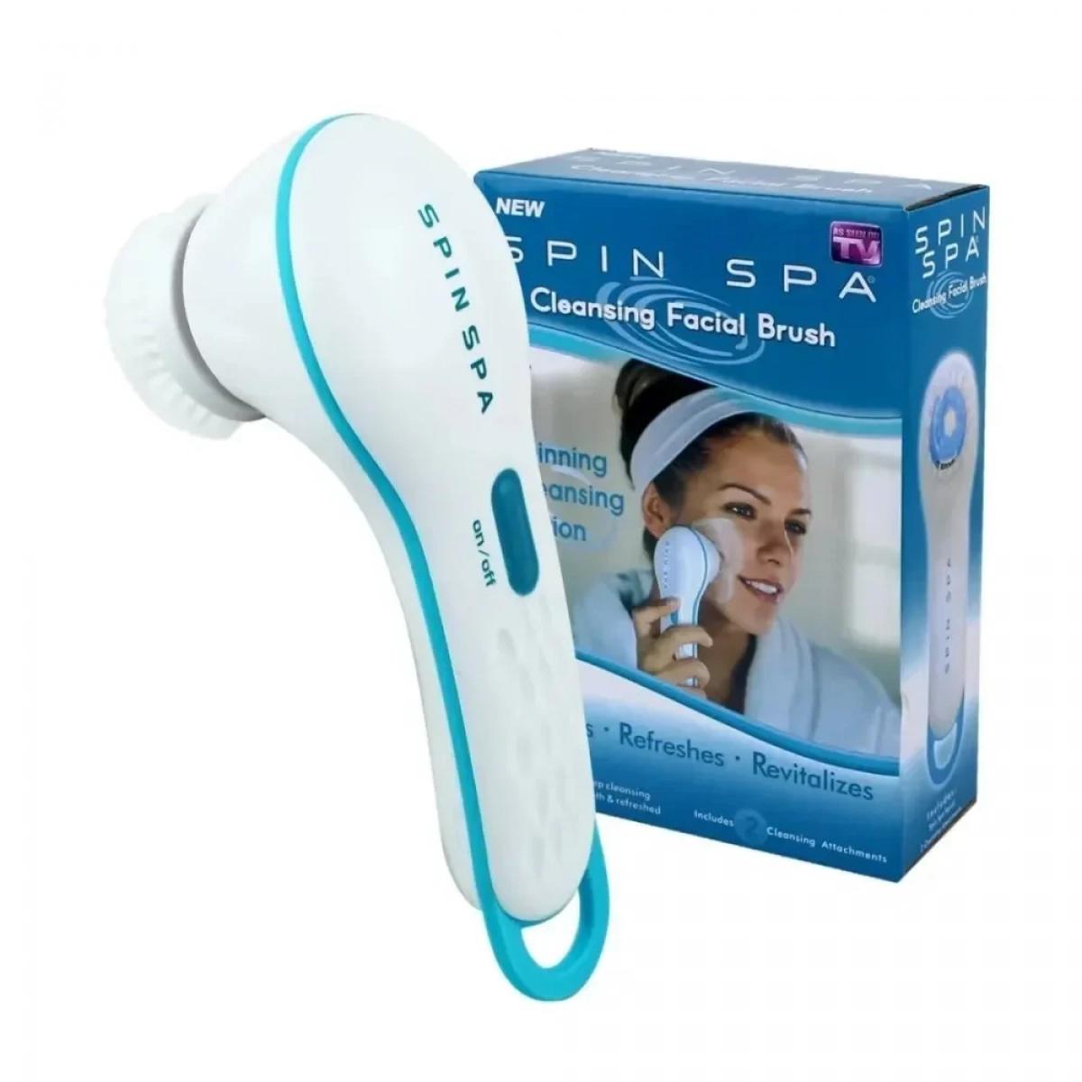 Περιστρεφόμενη Βούρτσα Καθαρισμού Προσώπου και Σώματος με 5 Ανταλλακτικές Κεφαλές Περιστρεφόμενη Βούρτσα Καθαρισμού Προσώπου και Σώματος με 5 Ανταλλακτικές Κεφαλές