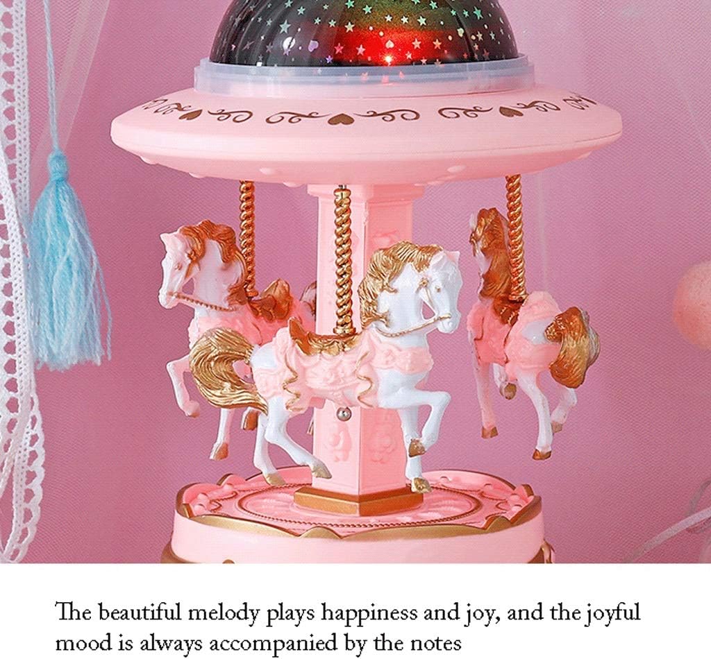 Περιστρεφόμενο Φωτιστικό Καρουζέλ με Μουσική και LED Προβολέα Έναστρου Ουρανού Περιστρεφόμενο Φωτιστικό Καρουζέλ με Μουσική και LED Προβολέα Έναστρου Ουρανού