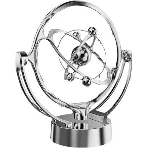 Περιστρεφόμενο Μαγνητικό Διακοσμητικό Κίνησης Μεταλλικό Ασημί – Αέναη Κίνηση Περιστρεφόμενο Μαγνητικό Διακοσμητικό Κίνησης Μεταλλικό Ασημί – Αέναη Κίνηση