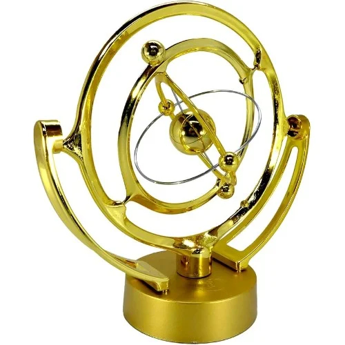 Περιστρεφόμενο Μαγνητικό Διακοσμητικό Κίνησης Μεταλλικό Χρυσό – Αέναη Κίνηση Περιστρεφόμενο Μαγνητικό Διακοσμητικό Κίνησης Μεταλλικό Χρυσό – Αέναη Κίνηση