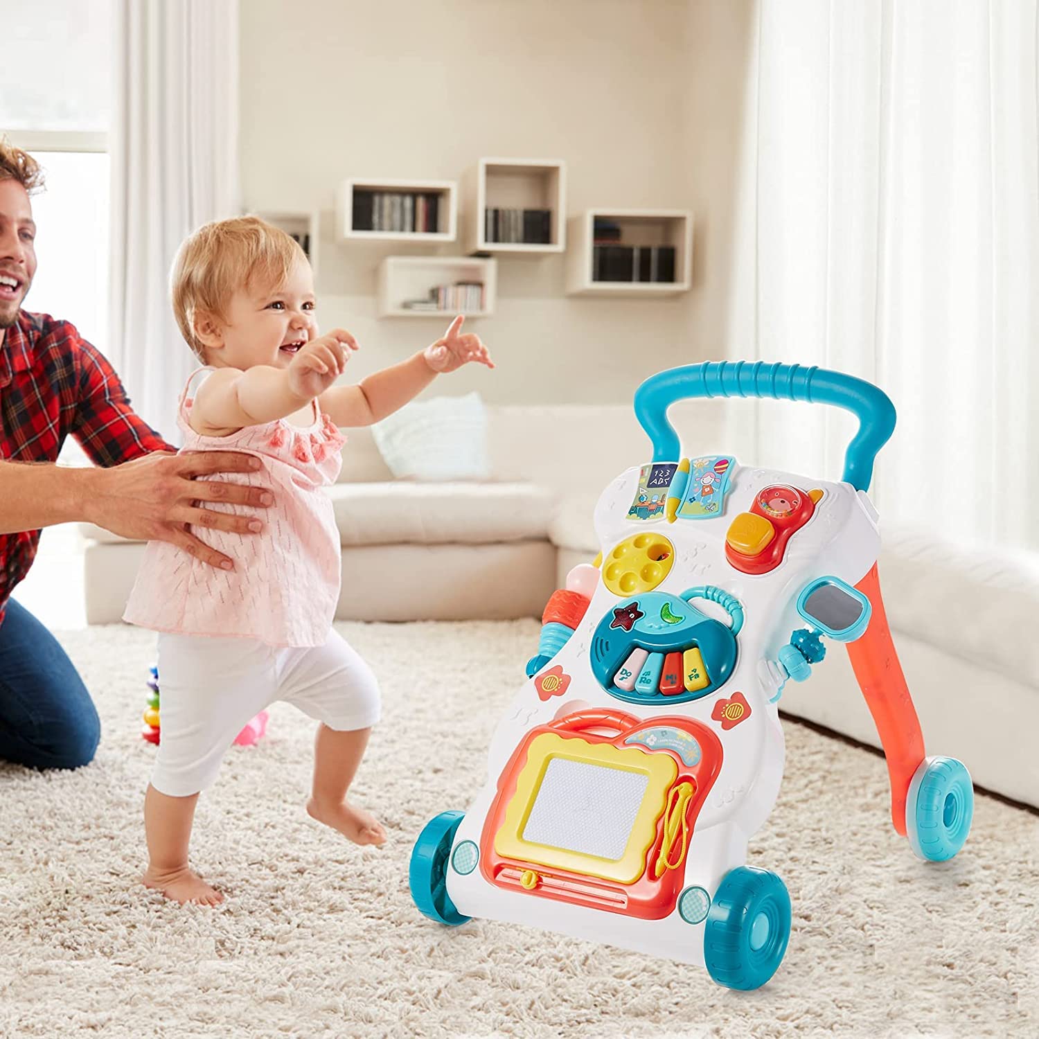 Περπατούρα Μωρού με Διαδραστικά Παιχνίδια & Μουσική 46 x 34 x 11 cm Περπατούρα Μωρού με Διαδραστικά Παιχνίδια & Μουσική 46 x 34 x 11 cm