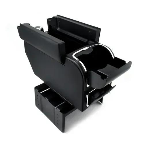 PERVOI Κονσόλα Χειροφρένου από Δερματίνη & 3πλός Φορτιστής USB με Ποτηροθήκη & Τασάκι Universal - Τεμπέλης Αυτοκινήτου Μαύρο PERVOI Κονσόλα Χειροφρένου από Δερματίνη & 3πλός Φορτιστής USB με Ποτηροθήκη & Τασάκι Universal - Τεμπέλης Αυτοκινήτου Μαύρο