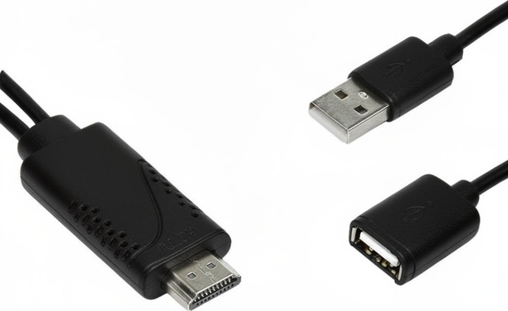 Phone to HDTV Adapter OT-7562S Μαύρο – Προβολή 1080p & Ευκολία Χρήσης Phone to HDTV Adapter OT-7562S Μαύρο – Προβολή 1080p & Ευκολία Χρήσης