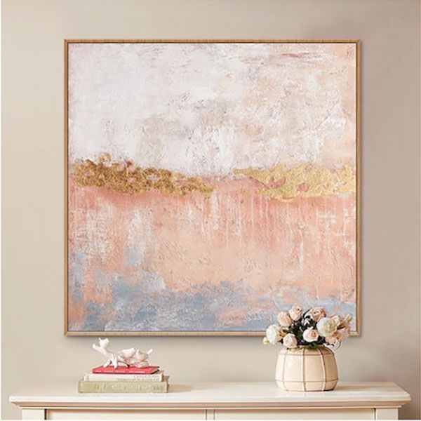 Πίνακας Ζωγραφικής Οrizon Καμβάς με Ξύλινο Πλαίσιο 80x80 cm Πίνακας Ζωγραφικής Οrizon Καμβάς με Ξύλινο Πλαίσιο 80x80 cm