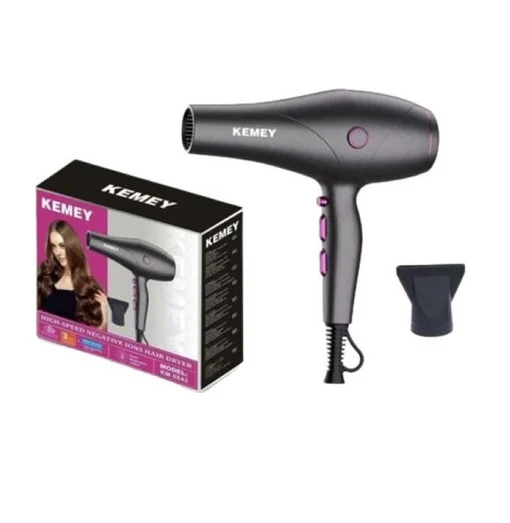 Πιστολάκι Μαλλιών - Σεσουάρ 1300W με Λειτουργία Ιονισμού Kemei Πιστολάκι Μαλλιών - Σεσουάρ 1300W με Λειτουργία Ιονισμού Kemei