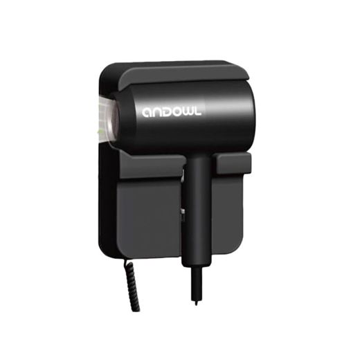 Πιστολάκι Μαλλιών Σεσουάρ Ξενοδοχειακού Τύπου με Επιτοίχια Βάση Στήριξης 1600w Μαύρο Andowl Πιστολάκι Μαλλιών Σεσουάρ Ξενοδοχειακού Τύπου με Επιτοίχια Βάση Στήριξης 1600w Μαύρο Andowl