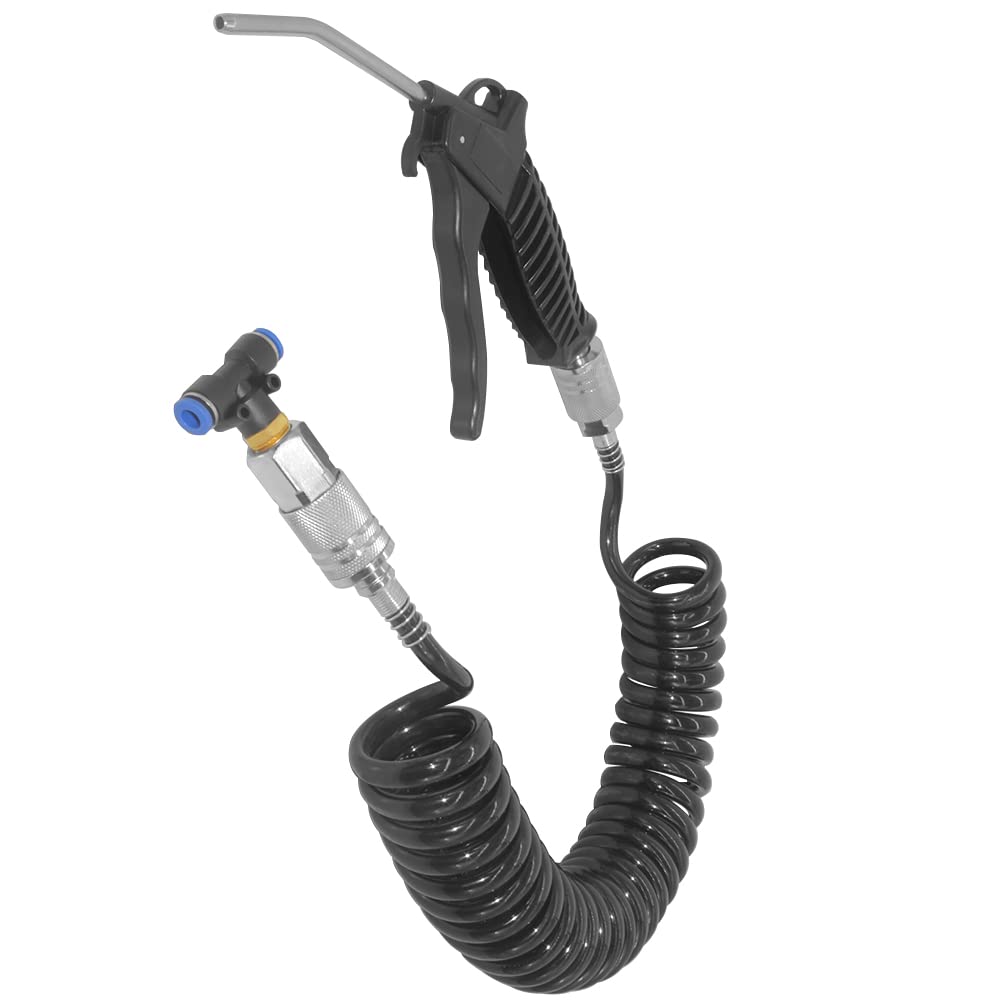 Πιστόλι Αέρος με Λάστιχο Σπιράλ 5 Μέτρα Πιστόλι Αέρος με Λάστιχο Σπιράλ 5 Μέτρα