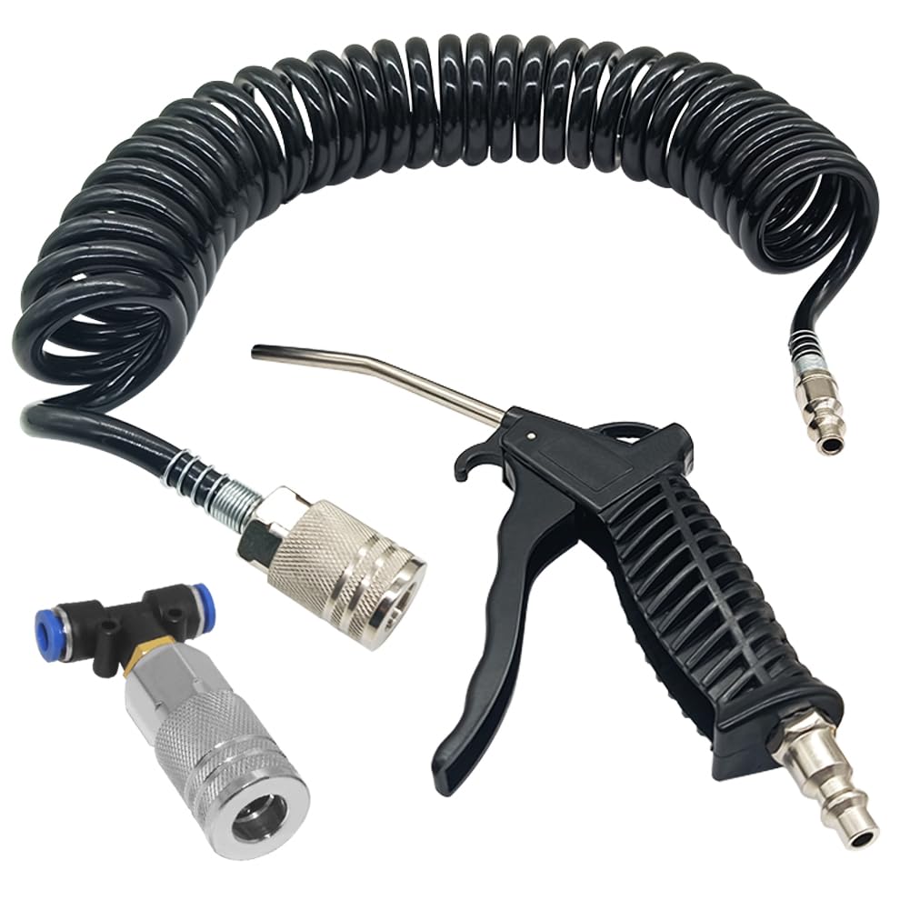 Πιστόλι Αέρος με Λάστιχο Σπιράλ 5 Μέτρα Πιστόλι Αέρος με Λάστιχο Σπιράλ 5 Μέτρα