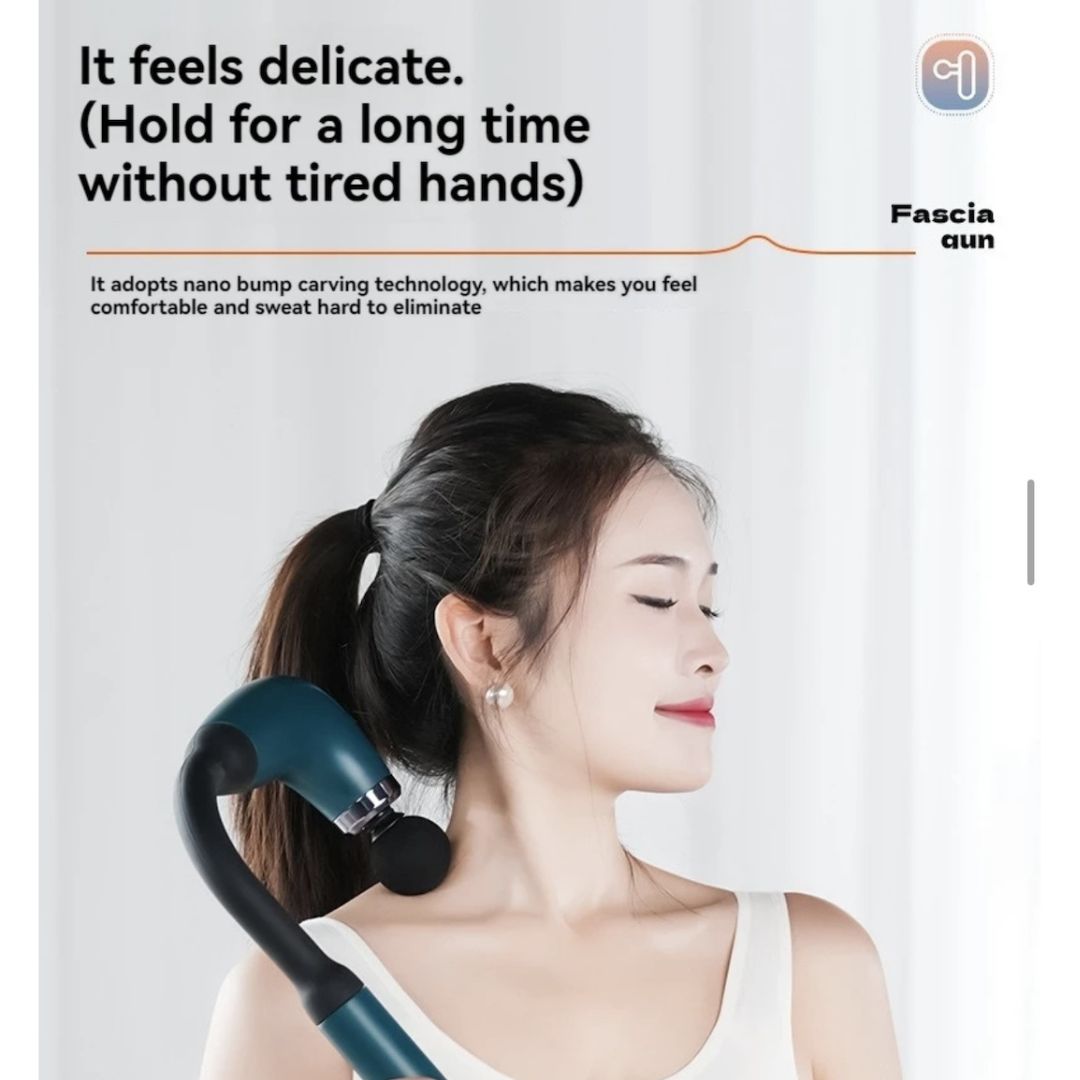 Πιστόλι Μασάζ για το Σώμα - Μαύρο Πιστόλι Μασάζ για το Σώμα - Μαύρο