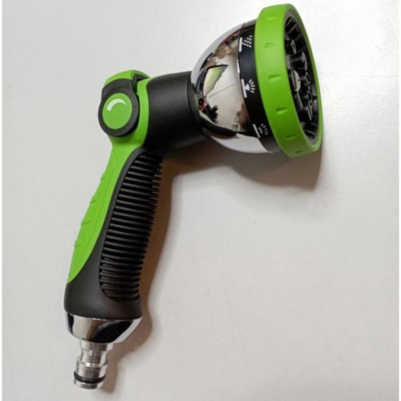 Πιστόλι Ποτίσματος με 10 Λειτουργίες Ψεκασμού, Αντιολισθητική Λαβή και Μεταλλικούς Ταχυσυνδέσμους Πιστόλι Ποτίσματος με 10 Λειτουργίες Ψεκασμού, Αντιολισθητική Λαβή και Μεταλλικούς Ταχυσυνδέσμους