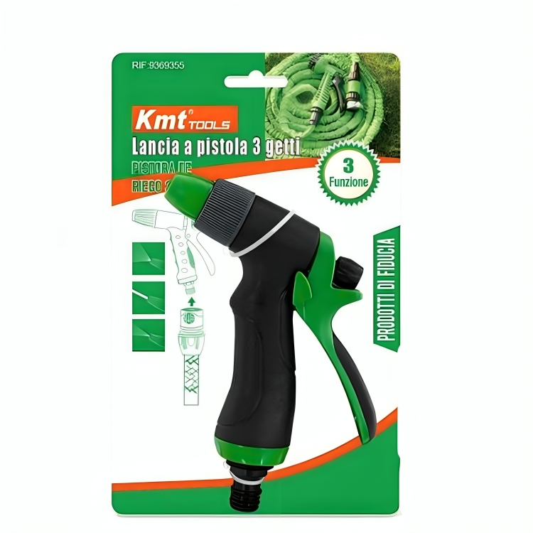 Πιστόλι Ποτίσματος Μονής Ροής με Αντιολισθητική Λαβή Πιστόλι Ποτίσματος Μονής Ροής με Αντιολισθητική Λαβή