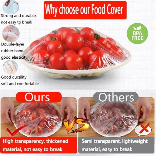 Πλαστικά Καλύμματα Φαγητού Μιας Χρήσης 30 Τεμάχια 60×70 cm Πλαστικά Καλύμματα Φαγητού Μιας Χρήσης 30 Τεμάχια 60×70 cm