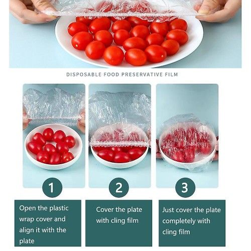 Πλαστικά Καλύμματα Φαγητού Μιας Χρήσης 30 Τεμάχια 60×70 cm Πλαστικά Καλύμματα Φαγητού Μιας Χρήσης 30 Τεμάχια 60×70 cm