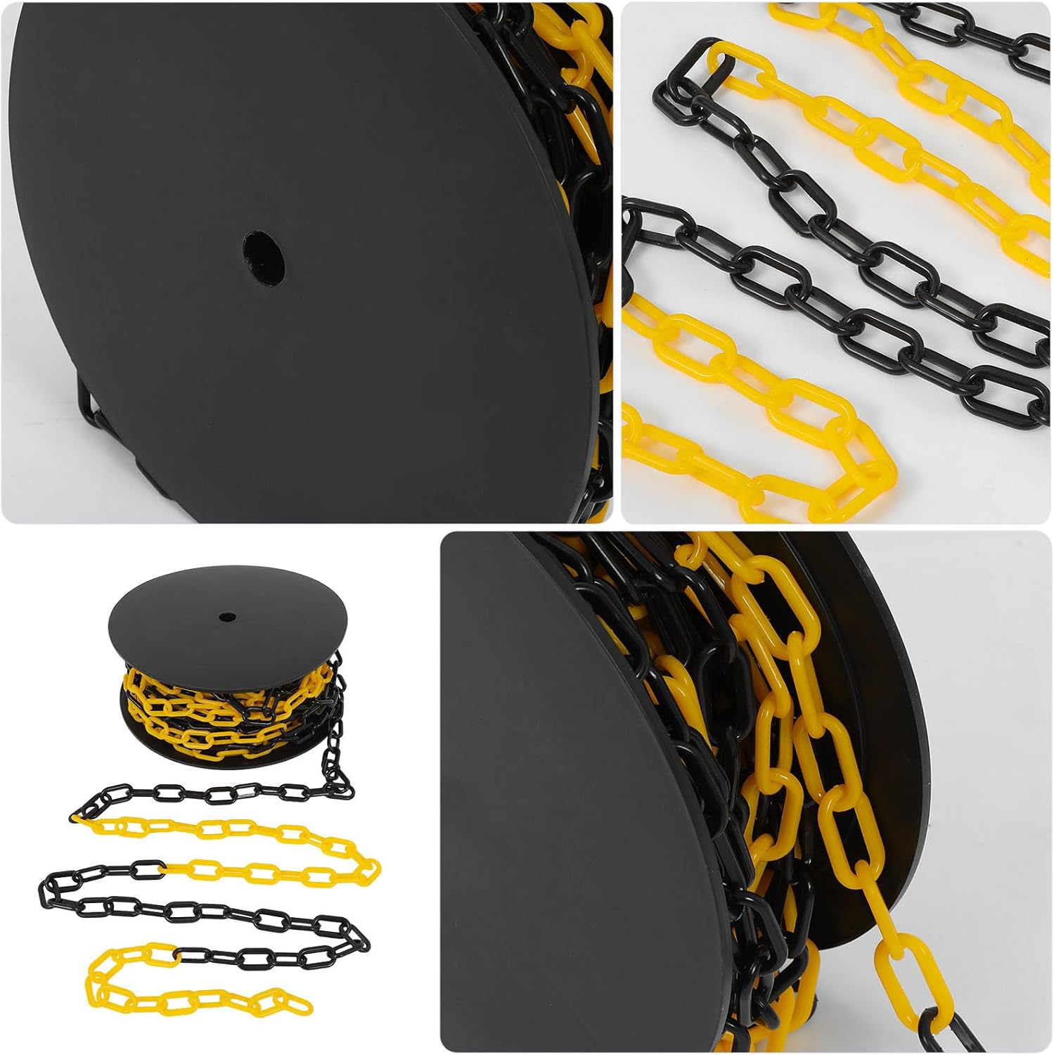 Πλαστική Αλυσίδα Σήμανσης YiAD 51346 8mm x 20m – Κίτρινη/Μαύρη για Εργοτάξια & Περίφραξη Πλαστική Αλυσίδα Σήμανσης YiAD 51346 8mm x 20m – Κίτρινη/Μαύρη για Εργοτάξια & Περίφραξη