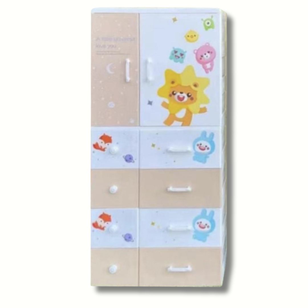 Πλαστική Ντουλάπα 146.5 x 67.5 x 40.5 cm με Παιδικά Σχέδια Πλαστική Ντουλάπα 146.5 x 67.5 x 40.5 cm με Παιδικά Σχέδια