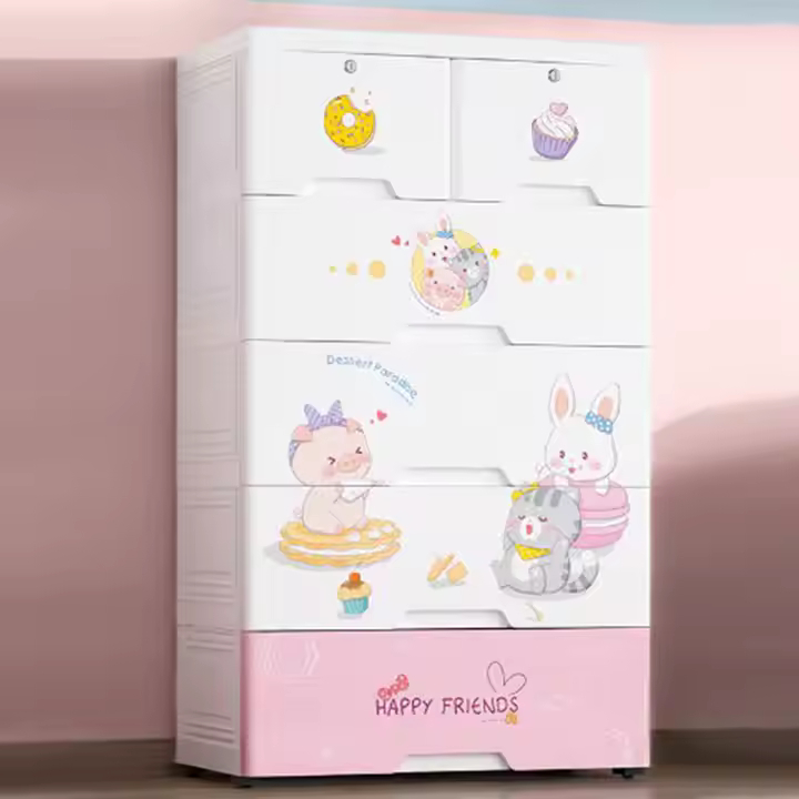 Πλαστική Συρταριέρα 100 x 50 x 38cm με 6 Συρτάρια για Παιδικό Δωμάτιο Πλαστική Συρταριέρα 100 x 50 x 38cm με 6 Συρτάρια για Παιδικό Δωμάτιο