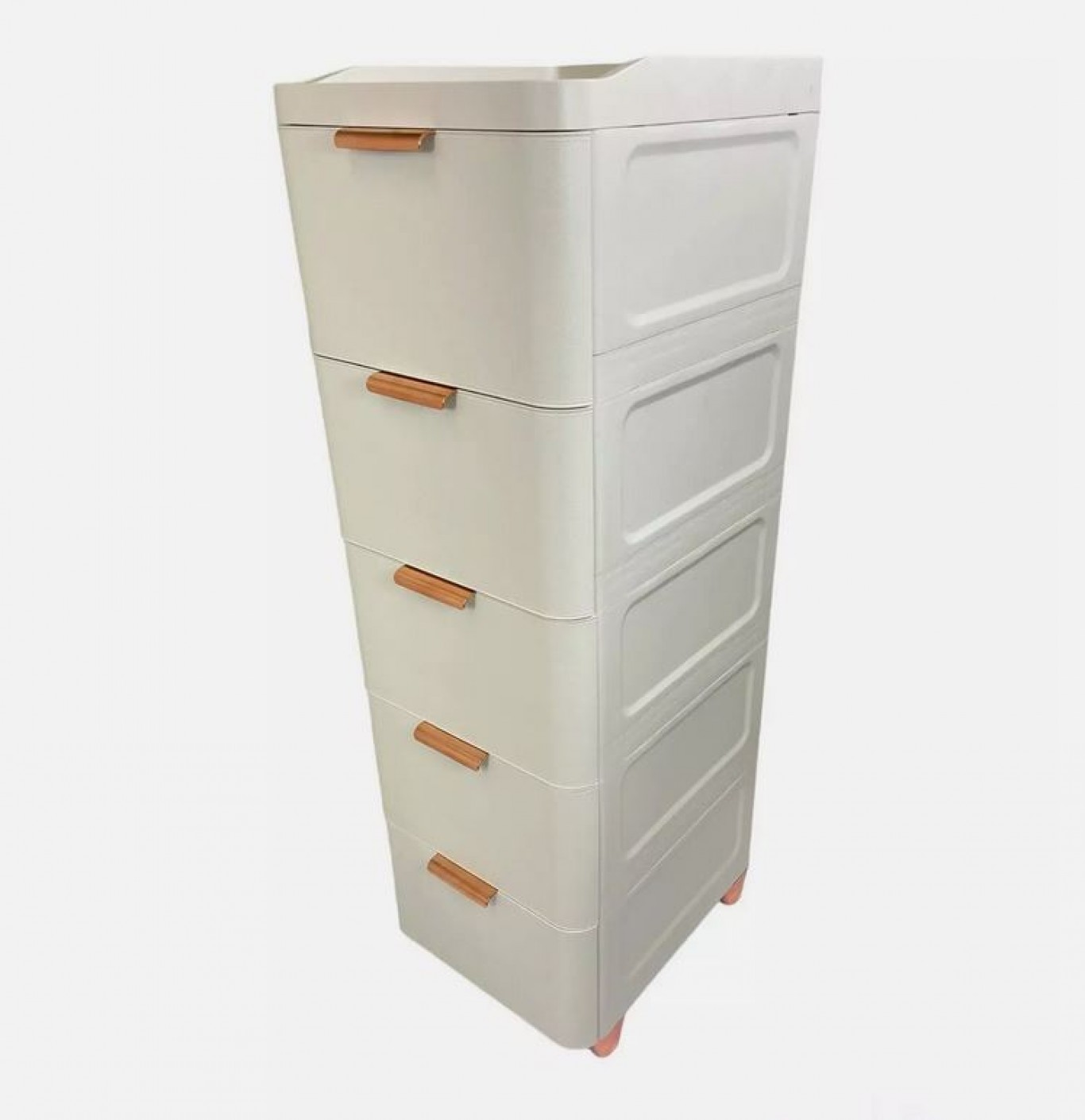 Πλαστική Συρταριέρα 109 x 43 x 35cm με Επένδυση Απομίμηση Δερματίνης και 5 Συρτάρια Πλαστική Συρταριέρα 109 x 43 x 35cm με Επένδυση Απομίμηση Δερματίνης και 5 Συρτάρια